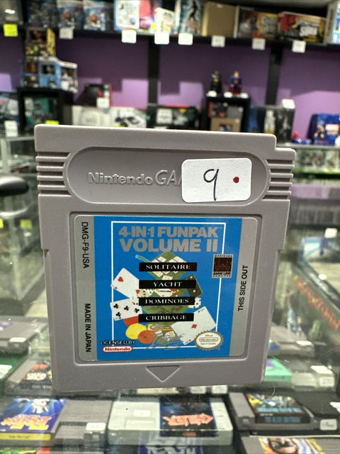 4-in-1 Fun Pak: Vol. 2 (Nintendo Game Boy) Authentic GB Tested!