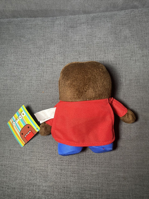 NEW! Superman Domo Plush 6” Inch w/ Cape + Tags - Officially Licensed Nanco 2011