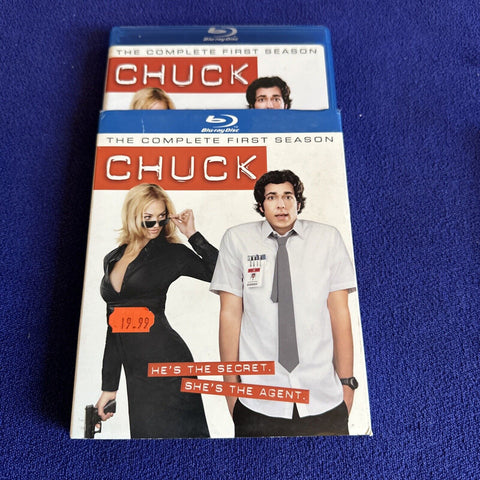 Chuck: Complete First + Second Season (Blu-Ray, 2009) Season 1 And 2 Lot