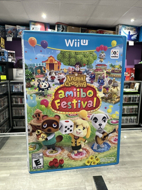 Animal Crossing: Amiibo Festival (Nintendo Wii U, 2015) Complete Tested!