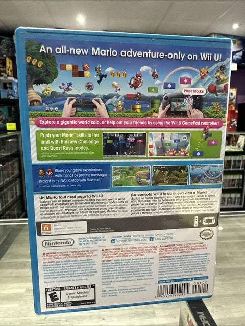 New Super Mario Bros. U (Nintendo Wii U, 2012) Tested!