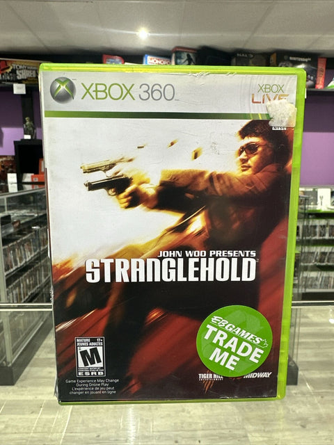 Stranglehold (Microsoft Xbox 360, 2007) w/ DVD Complete Tested!