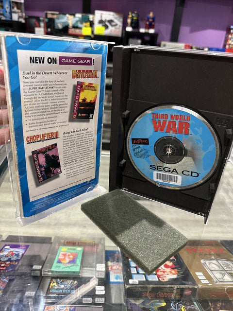 Third World War - Sega CD - CIB Complete Tested *Case Damage*