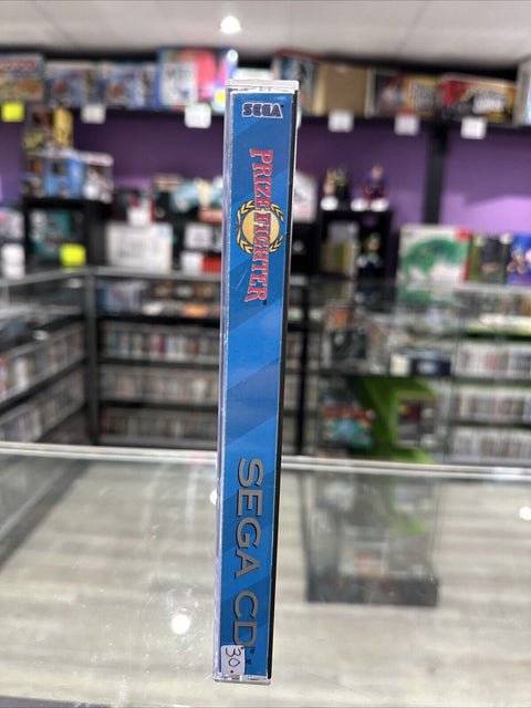 Prize Fighter (Sega CD, 1993) CIB Complete Tested!