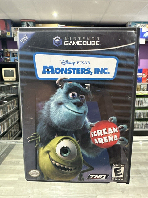 Monsters, Inc.: Scream Arena (Nintendo GameCube, 2002) No Manual - Tested!