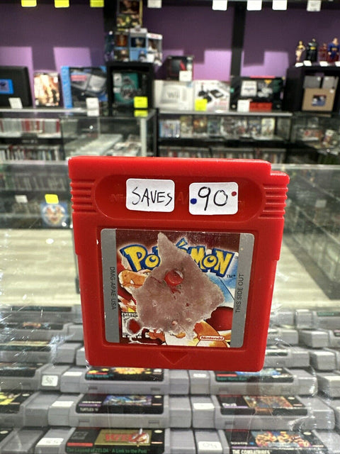 Pokémon: Red Version (Nintendo Game Boy, 1999) Authentic GB *Saves* Tested!