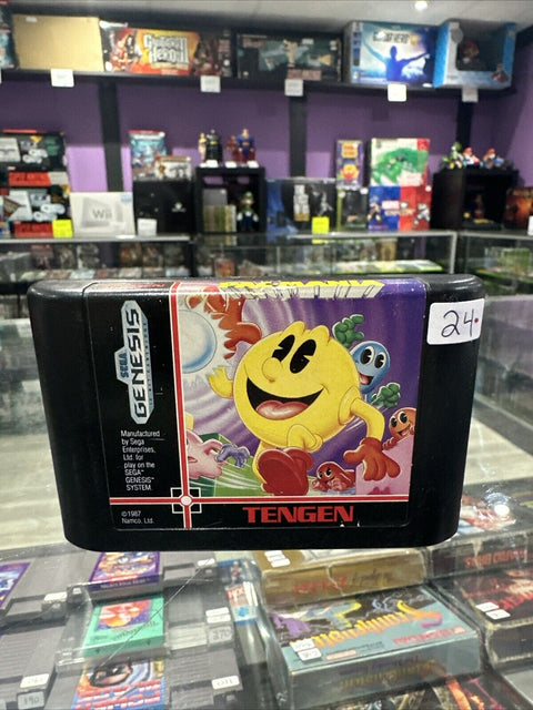 Pac-Mania (Sega Genesis, 1991) Tested!