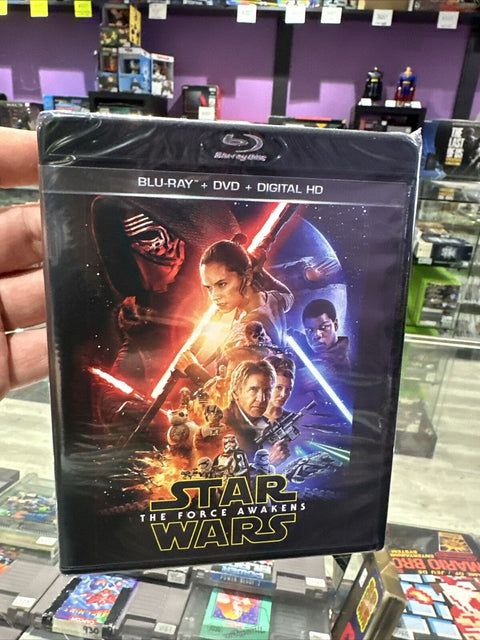 NEW! Star Wars: Episode VII: the Force Awakens (Blu-ray + DVD) Factory Sealed