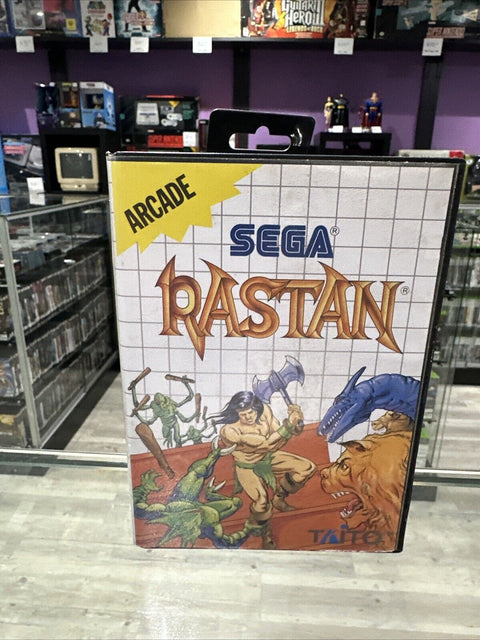Rastan (Sega Master System) SMS CIB Complete Tested!
