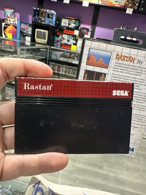 Rastan (Sega Master System) SMS CIB Complete Tested!