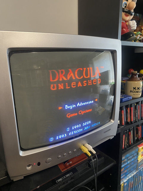 Dracula Unleashed (Sega CD, 1993) Authentic Complete - Tested!
