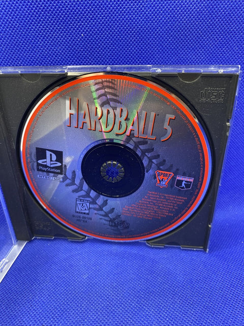 HardBall 5 (Sony PlayStation 1, 1995) Authentic PS1 Disc Only - Tested!