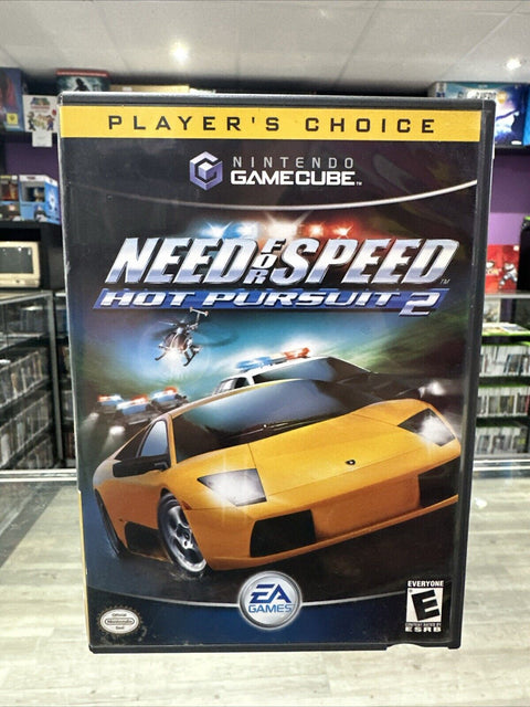 Need for Speed: Hot Pursuit 2 (Nintendo GameCube, 2002) CIB Complete Tested!
