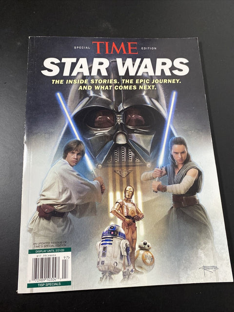 Star Wars Time Magazine Special Edition 2020 Inside Stories - 2017 Reissue