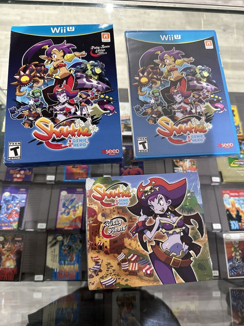 NEW! Shantae: Half-Genie Hero -- Risky Beats Edition (Nintendo Wii U) Sealed!