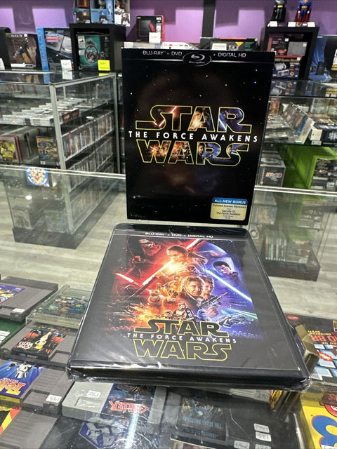 NEW! Star Wars: Episode VII: the Force Awakens (Blu-ray + DVD) Factory Sealed