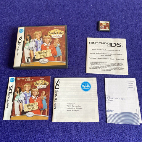 Suite Life of Zack & Cody: Circle of Spies (Nintendo DS, 2007) NDS CIB Complete