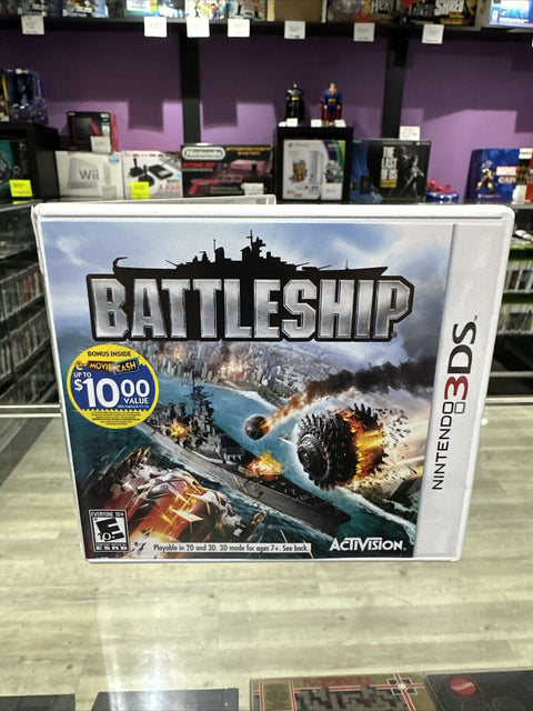 Battleship (Nintendo 3DS, 2012) CIB Complete Tested!