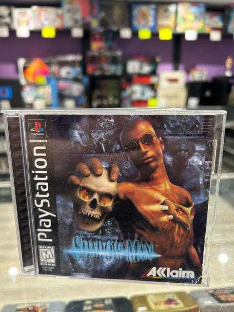 Shadow Man (Sony PlayStation 1, 1999) PS1 CIB Complete Tested!