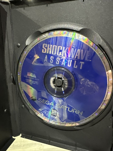 Shockwave Assault - Sega Saturn - Authentic Disc Only Tested!