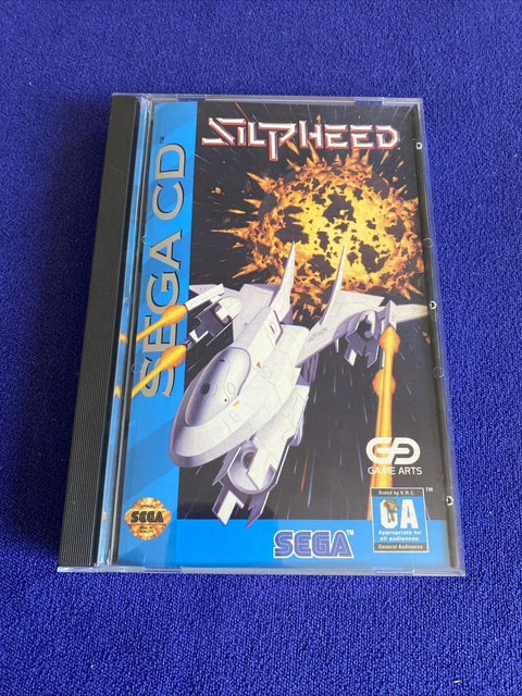 Silpheed (Sega CD, 1993) Authentic CIB Complete - Tested!