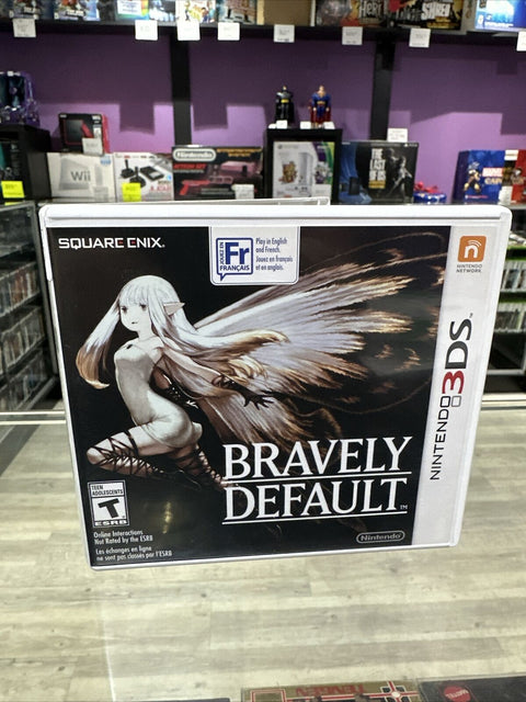 Bravely Default (Nintendo 3DS, 2014) CIB Complete Tested!