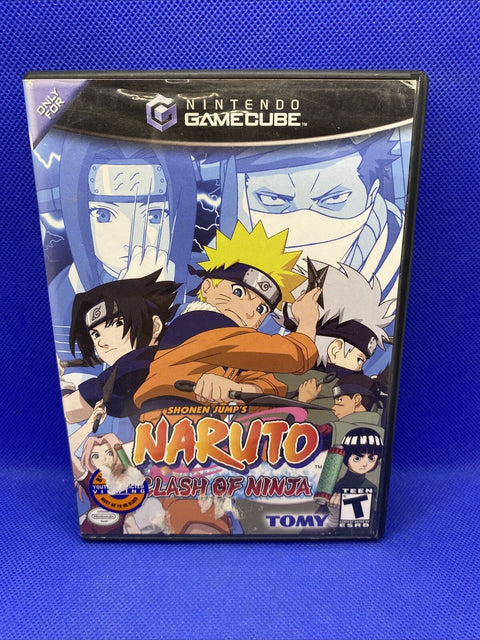 Naruto: Clash of Ninja - Black Label (Nintendo GameCube) No Manual - Tested!