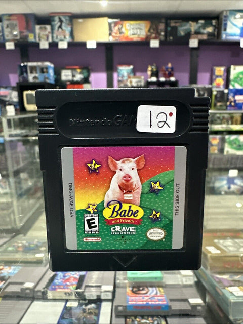 Babe and Friends (Nintendo Game Boy Color, 1999) GBC Tested!