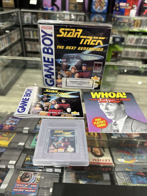Star Trek: The Next Generation (Nintendo Game Boy, 1993) GB CIB Complete Tested