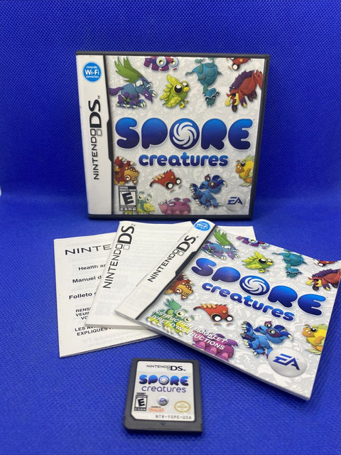 Spore Creatures (Nintendo DS, 2008) CIB Complete - Tested!