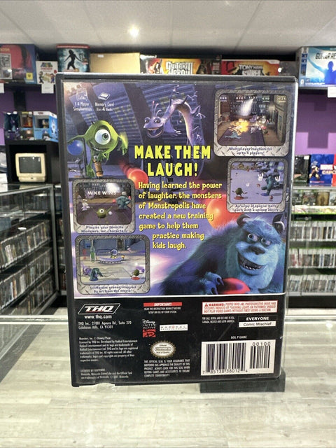 Monsters, Inc.: Scream Arena (Nintendo GameCube, 2002) No Manual - Tested!