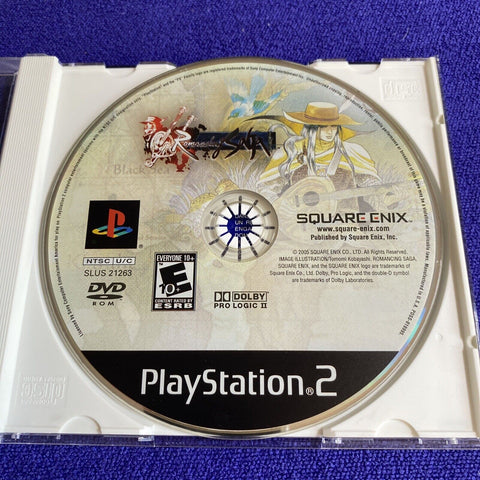 Romancing SaGa (Sony PlayStation 2, 2005) Authentic PS2 Disc Only - Tested!