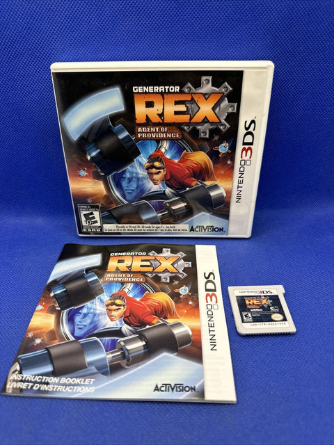 Generator Rex: Agent of Providence (Nintendo 3DS, 2011) CIB Complete - Tested