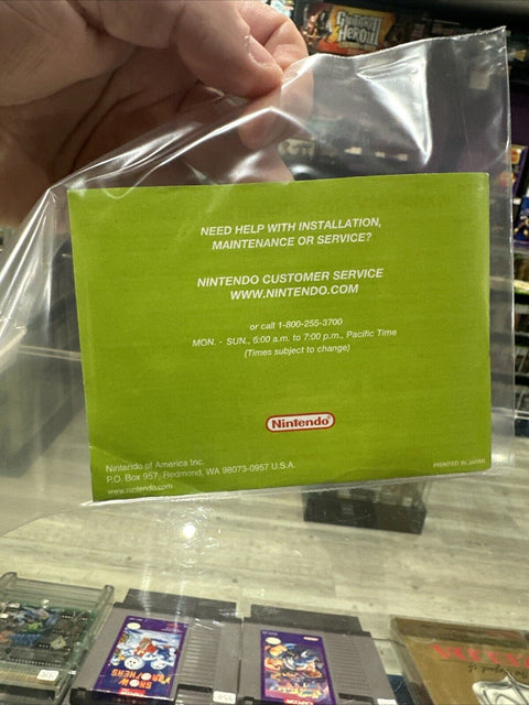 *Manual Only* Pokemon Leaf Green Version Nintendo GameBoy Advance GBA