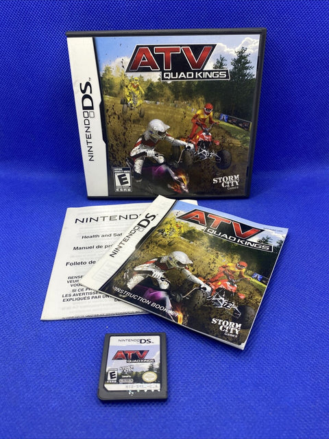ATV: Quad Kings (Nintendo DS, 2010) CIB Complete - Tested!