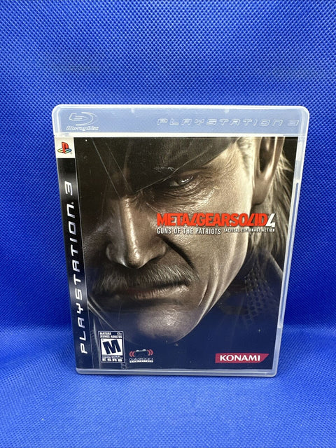 Metal Gear Solid 4 Guns of the Patriots PS3 (Sony Playstation 3) Complete Tested
