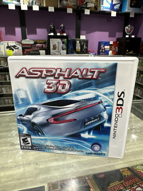 Asphalt 3D (Nintendo 3DS, 2011) CIB Complete Tested!