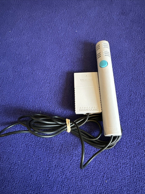 Nintendo GameCube Microphone Accessory OEM Original - Tested + Working!