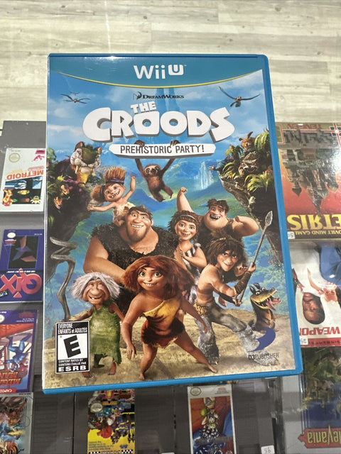 Croods: Prehistoric Party (Nintendo Wii U, 2013) Tested!