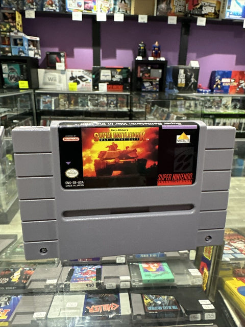 Super Battletank: War in the Gulf (Super Nintendo) SNES Authentic Tested!