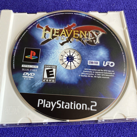 Heavenly Guardian (Sony PlayStation 2, 2008) Authentic PS2 Disc Only - Tested!