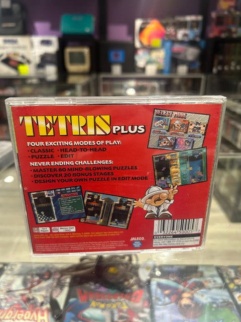 Tetris Plus: Greatest Hits - (Sony PlayStation 1, 1996) PS1 Tested!