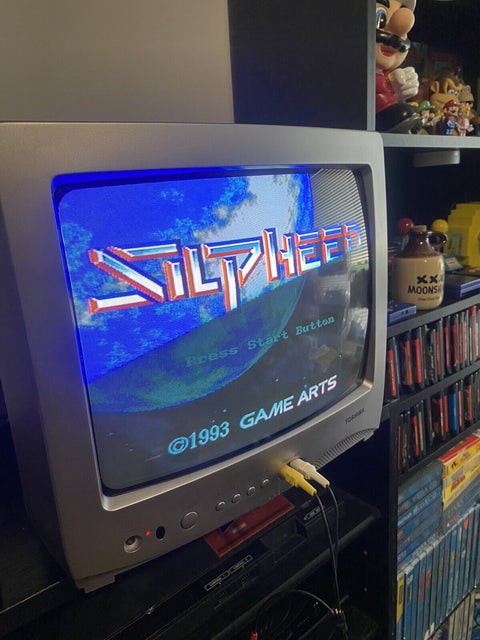 Silpheed (Sega CD, 1993) Authentic CIB Complete - Tested!