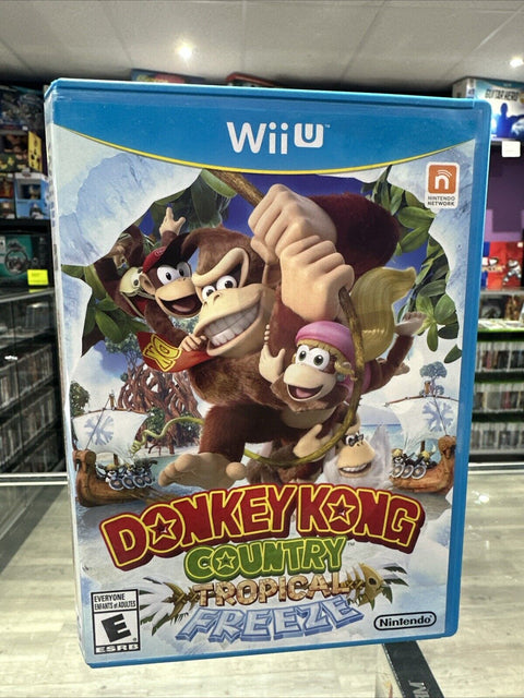 Donkey Kong Country: Tropical Freeze (Wii U, 2014) Tested!