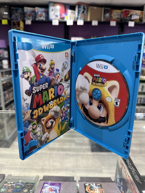 Super Mario 3D World (Nintendo Wii U, 2013) CIB Complete Tested!