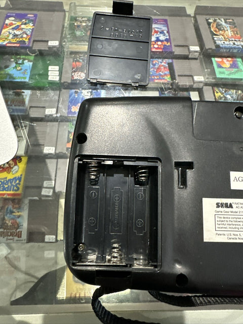 SEGA Game Gear Handheld System - Black - CIB Complete In Box - Tested!