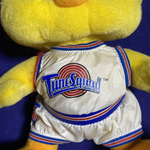Vintage Tweety Bird Tune Squad Space Jam 12" Plush Looney Tunes 1996