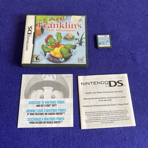Franklin's Great Adventures (Nintendo DS, 2006) NDS Tested!
