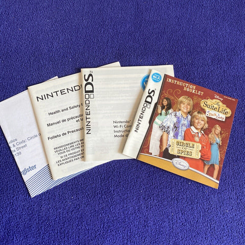Suite Life of Zack & Cody: Circle of Spies (Nintendo DS, 2007) NDS CIB Complete