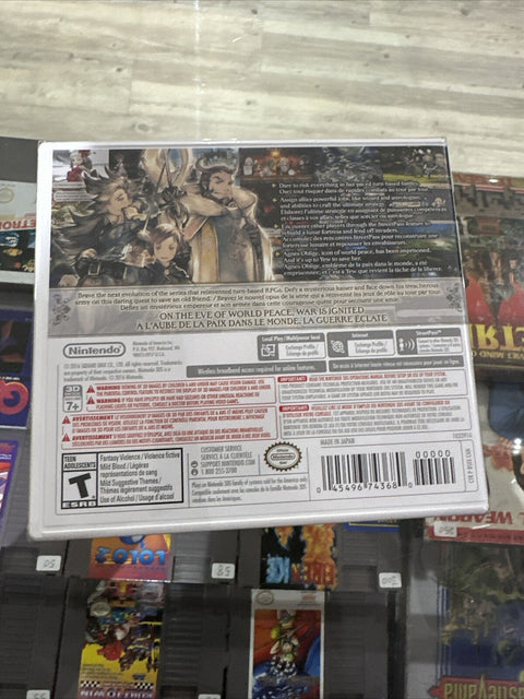 NEW! Bravely Second: End Layer (Nintendo 3DS, 2016) Factory Sealed!